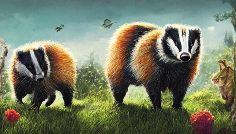 Beauty of Badger Habitats