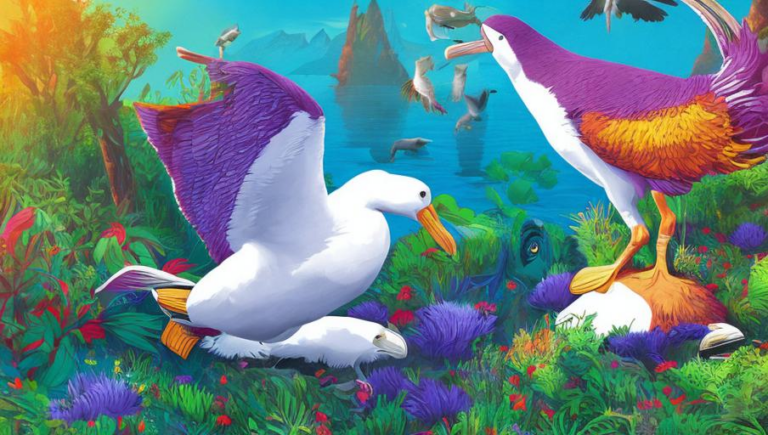 Walking With Albatross: An Exploration of Their Habits