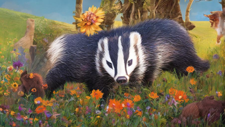 Unprecedented Badger Behaviors