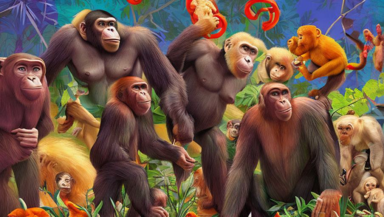 Jotting Down the Ape Communication System