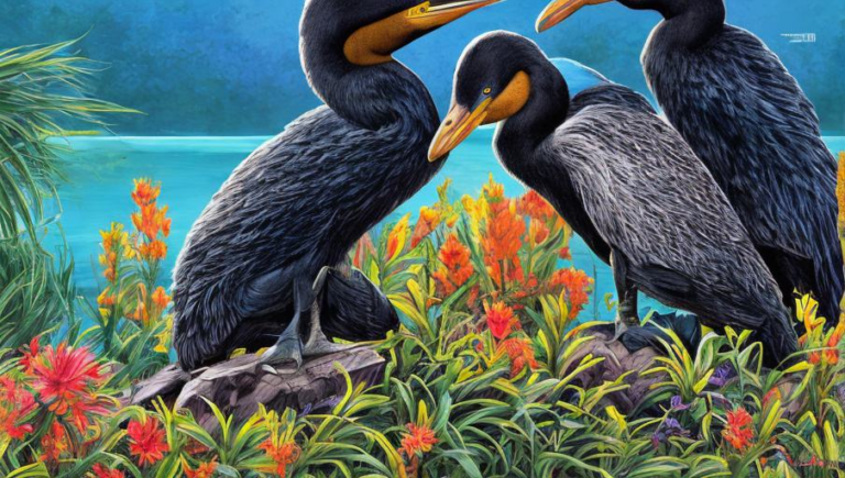 Wonders of Cormorant Breeding Habits