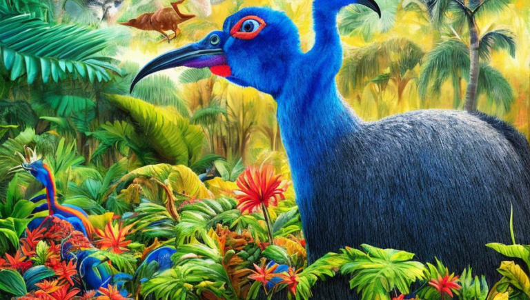 Nomadic Nature of the Cassowary