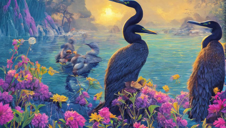 Studying Cormorant Breeding Habits and Reproduction