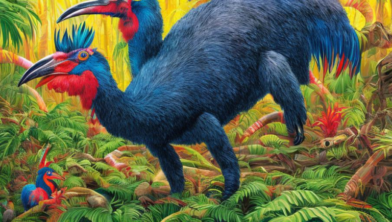 A Rare Look at the Majestic Cassowary