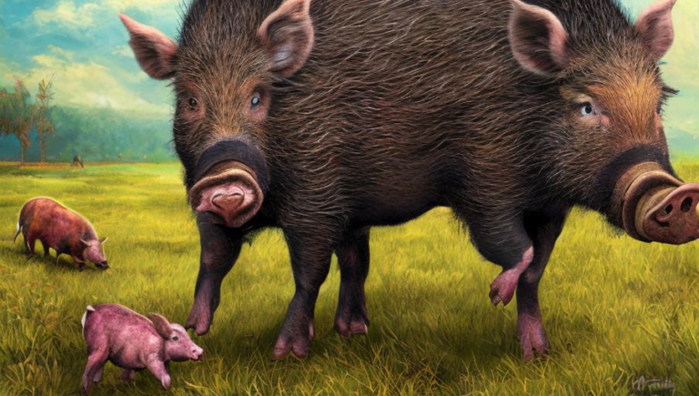 Caring for Boar in Captivity