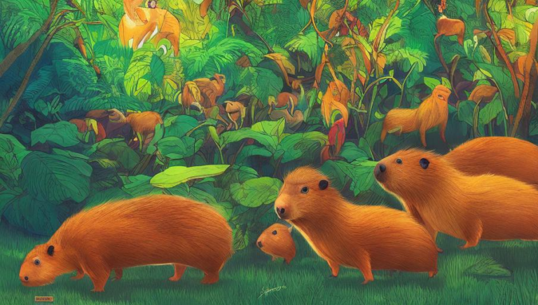 Galapagos Islands and the Capybara