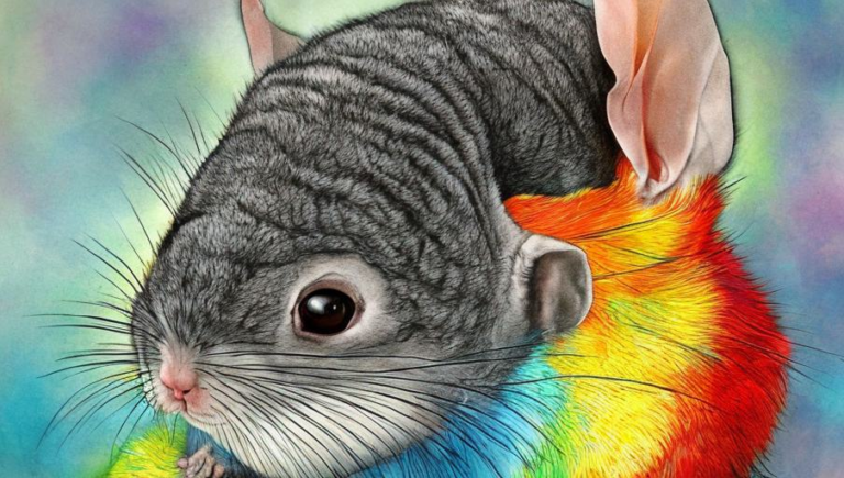 Microscopic Wonders of Chinchilla Fur