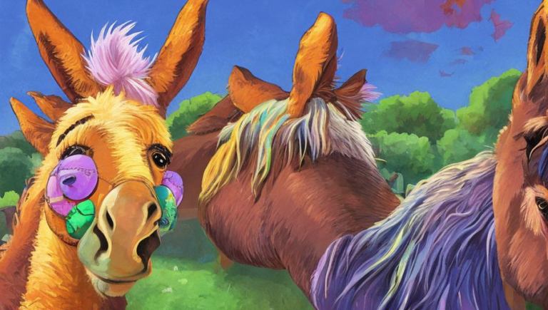 Zigzagging Across the Country: Exploring the Habits of Donkeys