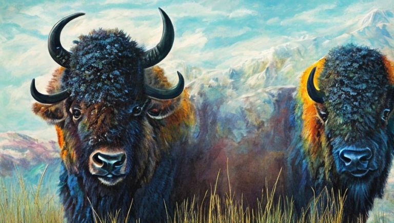 Comparing the American Bison and the European Bison