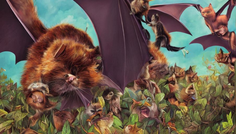 Leaping Through the Air: Bat Hunting and Feeding Habits