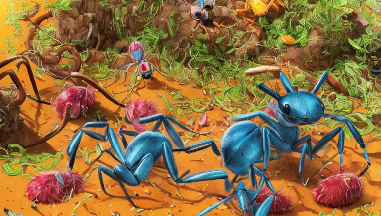 Gathering Food: An Ant’s Instinctive Ability