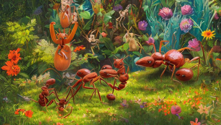Catching Ants with Kids