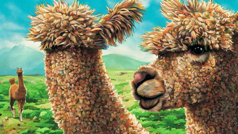 Yielding to the Alpaca's Diet