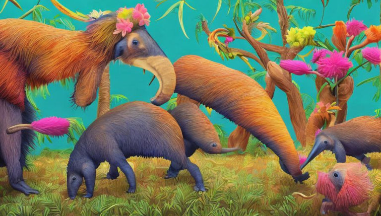 A Glimpse into the Behavior of Anteaters