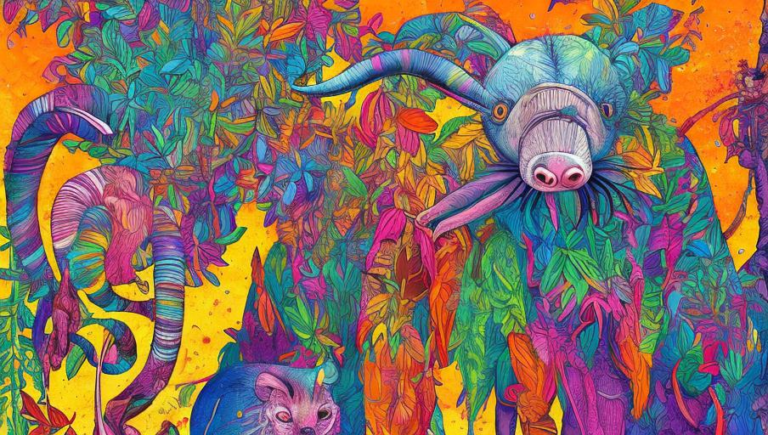 Striking Images of the Anteater