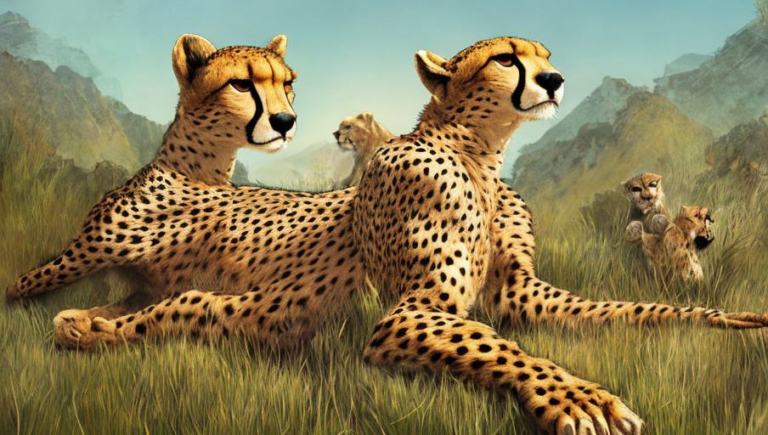 Mapping the Migration of Cheetahs